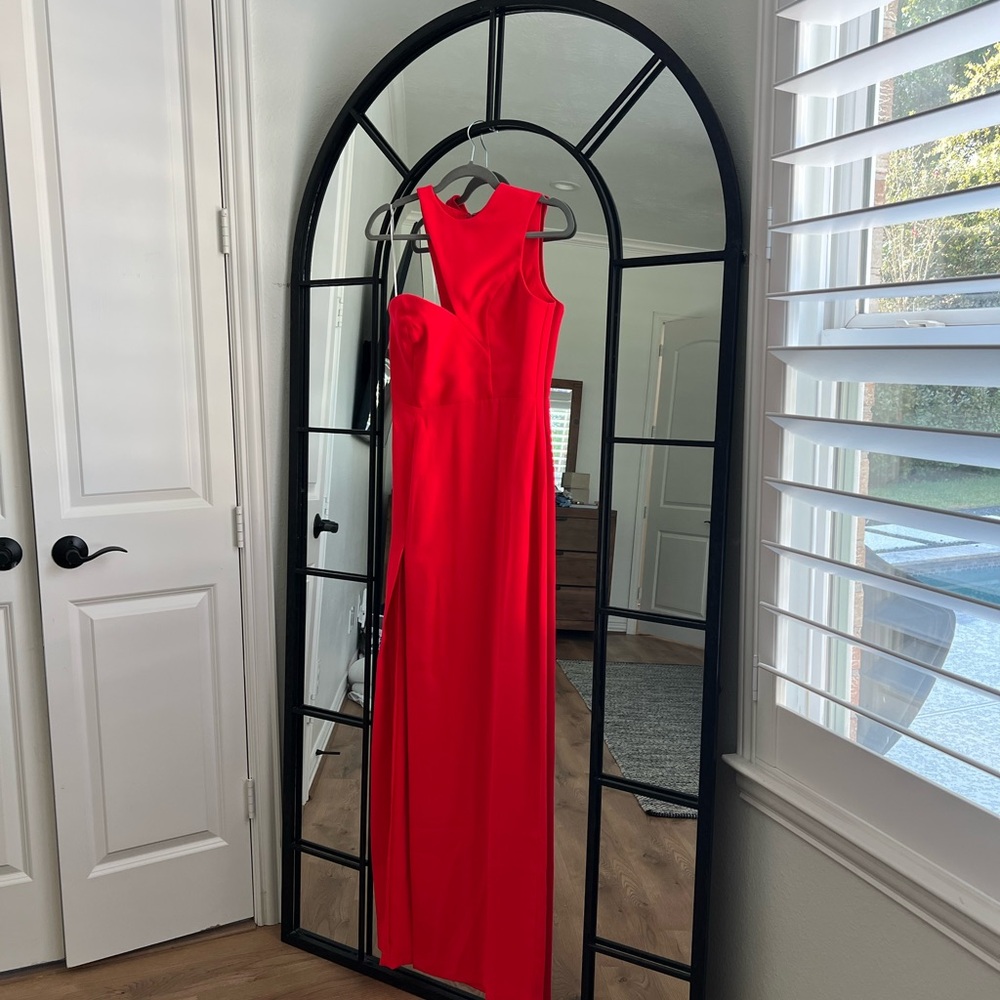 Amanda Uprichard Vibrant Red Dress